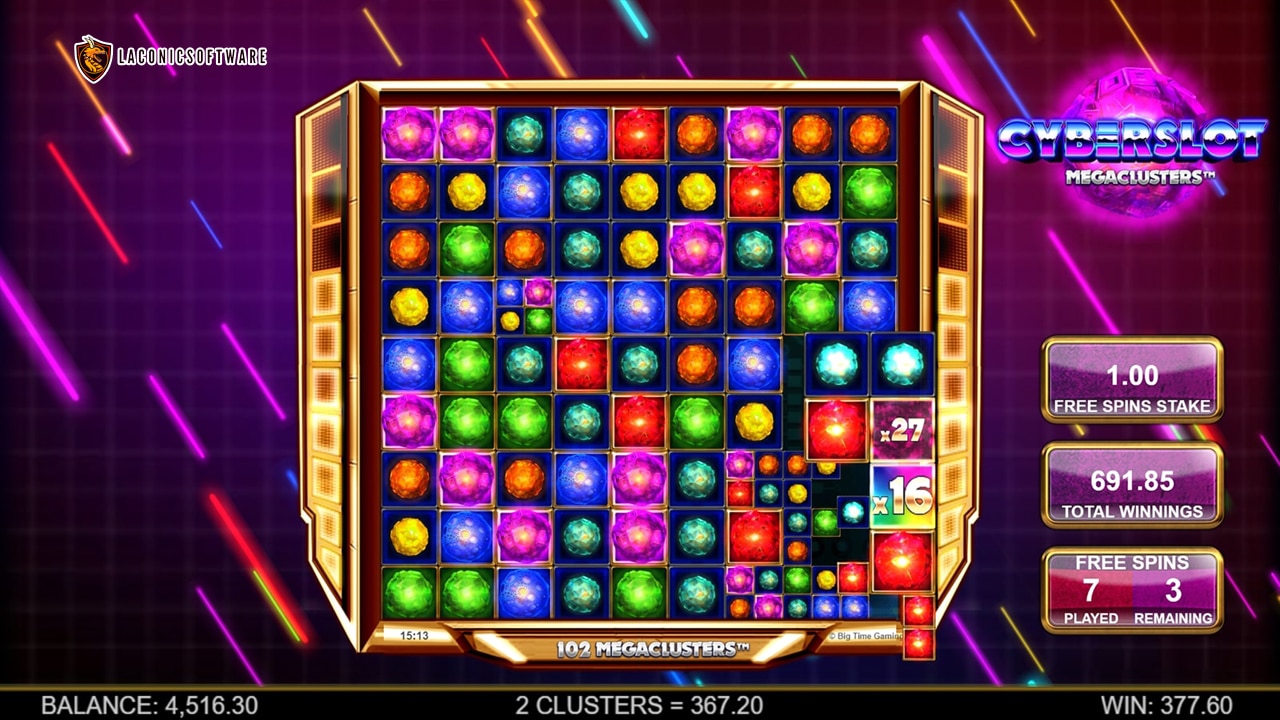 Khám phá cách chơi Cyberslot Megaclusters Slot